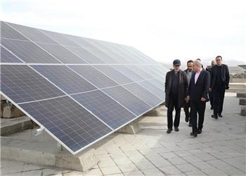 نیروگاه خورشیدی 110 کیلوواتی در منطقه نوآوری ایران افتتاح شد