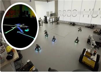 لشکر روبات ها با موسیقی اثر هنری خلق می کنند