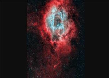 عکس روز ناسا از رز سرخرنگ کیهانی